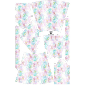 WICKEL MIDI KLEID (BIANCA) -  ALCOHOL PASTEL INK WZ.1 - Nähset  