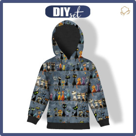 KINDER HOODIE (ALEX) - ANIMALS MS.12 - Sommersweat (122/128)