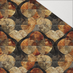 Batik Quilt wz. 3 - Hydrophober angerauter Wintersweat