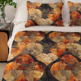 Batik Quilt wz. 3 - Hydrophober angerauter Wintersweat