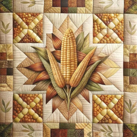 BATIK WZ. 2 - panel 71cm x 100cm/ 2szt.- Polster- Velours