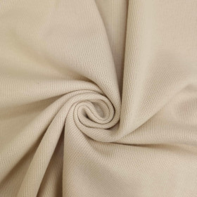 Baumwoll-Strick-Sweat "Margot" - SANDBEIGE (D-223)