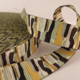 Bedrucktes Gurtband 25 mm - CAMO MORO WZ.3 