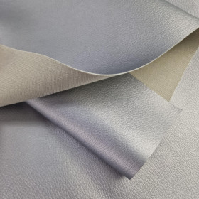 METALIC SILVER - metallisch Kunstleder