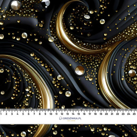 BLACK & GOLD GLAMOUR wz. 10 - Hydrophober angerauter Wintersweat