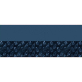KNOPFSCHAL - BLUE LEAVES M. 2 - Nähset