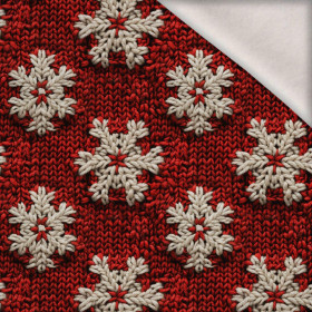 CHRISTMAS SWEATER wz.2 - Wintersweat angeraut mit Elastan ITY