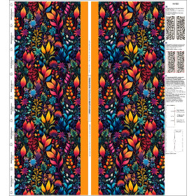 PAREO - COLORFUL LEAVES m. 2 - Nähset 