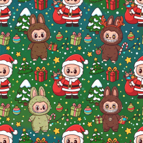 Creepy Cute Christmas WZ.1 - schnelltrocknende Webware