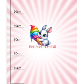 ANIMALS CUTE wz.13 - panel (60cm x 50cm) Wasserabweisende Webware