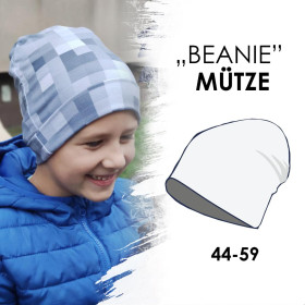 PAPIER-SCHNITTMUSTER - BEANIE Mütze
