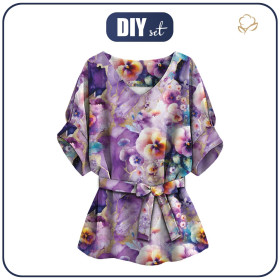 KIMONO BLUSE - ALCOHOL PASTEL WZ.4 - Nähset 