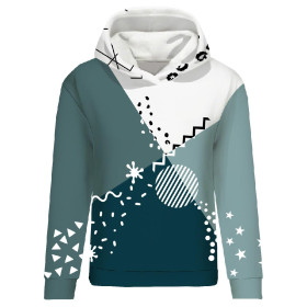 CLASSIC DAMEN HOODIE (POLA) - COLOR BLOCK M. 6 - Nähset