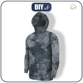 HERREN HOODIE (COLORADO) - SMOKE - Nähset