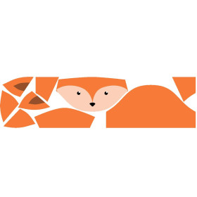 JUNIOR HÜFTTASCHE - FUCHS - klein