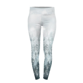 SPORTLEGGINGS - WALD OMBRE (WINTER IM GEBIRGE)