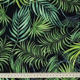 PALMENBLÄTTER Ms. 4 / schwarz - Sommersweat
