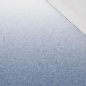 OMBRE / ACID WASH - blau (weiß) - SINGLE JERSEY PANEL