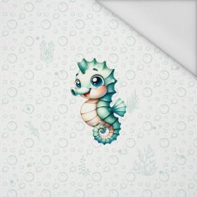 SEAHORSE (SEA ANIMALS M. 2) - Paneel (60cm x 50cm) Wasserabweisende Webware