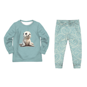 KINDERPYJAMAS "MIKI" - SWEET SEAL - Nähset