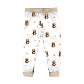 KINDERPYJAMAS "MIKI" - VALENTINE'S DAY / BEAR - Nähset