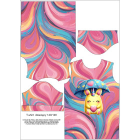 KINDER T-SHIRT - VALENTINE'S DAY / MONSTER - Nähset