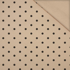 SCHWARZE PUNKTE / beige - Sommersweat