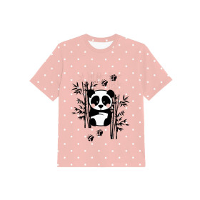 2-PACK - KINDER T-SHIRT  - PANDAS - Nähset