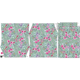 Carmenausschnitt Bluse (SARA) - SPRING MEADOW M. 3 - Nähset 