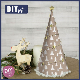 WEIHNACHTSBAUM - WEIßE TANNENBÄUME (WEIßE WEIHNACHTEN) - DIY IT'S EASY