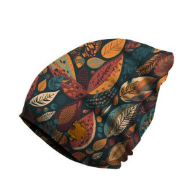 "Beanie" Mütze - AUTUMN TIME M. 5 44-47