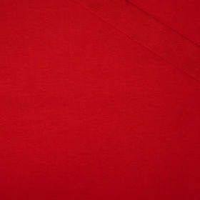 Viskose-Sommersweat - ROT D-18