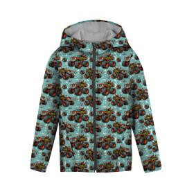 KINDERJACKE DINO "ZOE" (110/116) - MONSTER TRUCK - Nähset