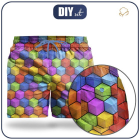 Herren badehose - CUBE  - Nähset