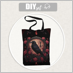 SHOPPER TASCHE - GOTHIC RAVEN - Nähset