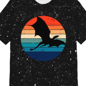 KINDER T-SHIRT  - DRAGON M. 2 / schwarz - Single Jersey ITY