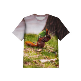 KINDER T-SHIRT  - SKURCZ BIEST - Nähset