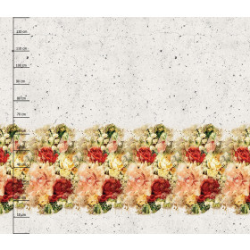 WATERCOLOR FLOWERS MS. 7 - Kleid-Panel Baumwoll Musselin
