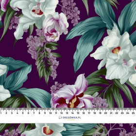 EXOTIC ORCHIDS MS. 4 - leichte Maschenware angeraut