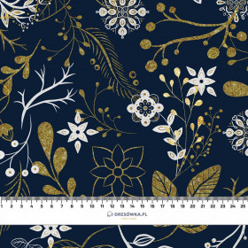 FOLK FLORAL M. 1 / gold (FOLK WALD) - Thermo lycra