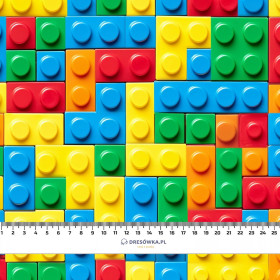 COLORFUL BLOCKS M. 1 - schnelltrocknende Webware