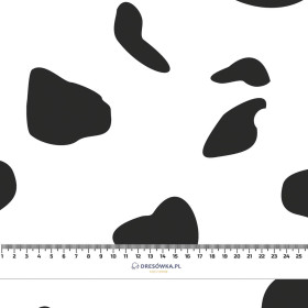 50cm KUH MUSTER - leichte Maschenware angeraut