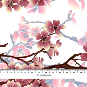 KIRSCHBLÜTE Ms. 1 (red) - Viskose Webware