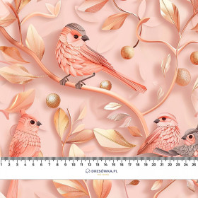 PINK BIRDS (apricot)