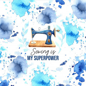 SEWING IS MY SUPERPOWER - Paneel (75cm x 80cm)