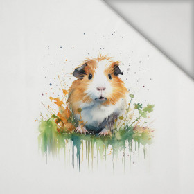 WATERCOLOR GUINEA PIG - Panel (60cm x 50cm) Lycra 300g