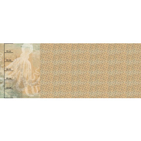 SCHATTEN / OCTOPUS Ms. 2 (MEERESGRUND) - panoramisches Paneel (60cm x 155cm)