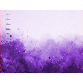 KLECKSE (violett) - Kleid-Panel