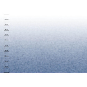 OMBRE / ACID WASH - blau (weiß) - panoramisches Paneel (110cm x 165cm)