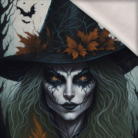 WITCH - Paneel (60cm x 50cm) Wintersweat angeraut mit Elastan ITY